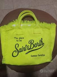 SAINT BARTH BORSA GIALLA FLUO ORIGINALE