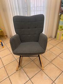 Poltrona a dondolo ( sedia a dondolo)