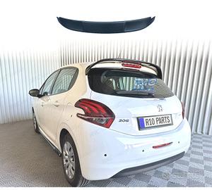 SPOILER ALETONNE PEUGEOT 208 12-15 NERO LUCIDO