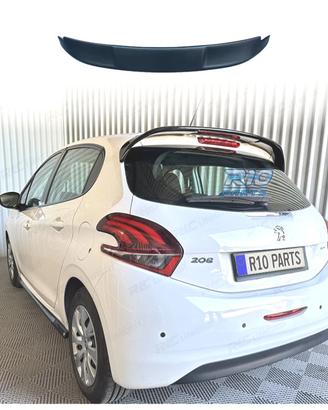 SPOILER ALETONNE PEUGEOT 208 12-15 NERO LUCIDO