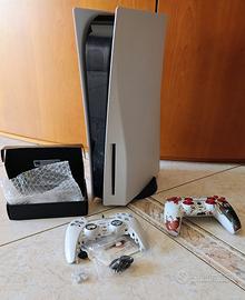 PS5 Standard + Controller Mod + 36 Giochi
