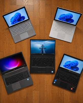 LAPTOP i5/i7 8/16/32GB x privati e rivenditori