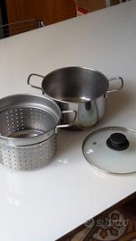 Cuocipasta Compatto Acciaio Inox 20cm 🍝
