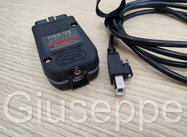 VCDS ITALIANO INGLESE 25.3.2 AGGIORNABILE HEX-V2
