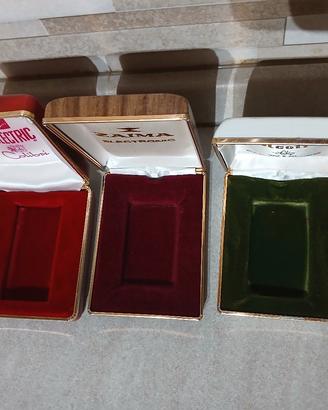 Scatole accendini vintage