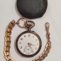 Orologio tascabile in argento 800