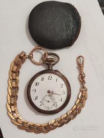 Orologio tascabile in argento 800