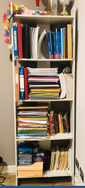Due librerie a scaffali