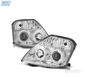 FARI CITROEN C2 03-10 ANGEL EYES FONDO CROMATO