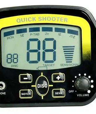 Metal Detector avanzato display LCD oro e monete