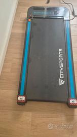 TAPIS ROULANT SENZA MANUBRIO + CASSE BLUETOOTH