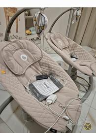 2 sdraiette a dondolo ergonomiche.
