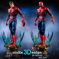 Statue diorama Spider-man spiderman Stampa 3d