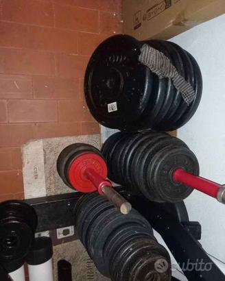 Dischi pesi palestra e altro