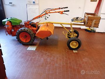 motocoltivatore,fresa,carrello trasf.+assolcatore