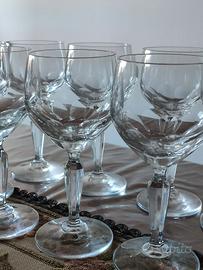 4 Set Bicchieri in Cristallo 39 pezzi Vino Whisky 