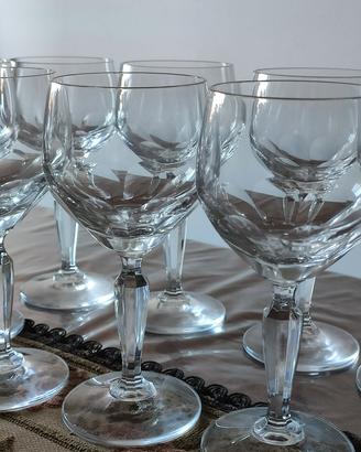 4 Set Bicchieri in Cristallo 39 pezzi Vino Whisky 