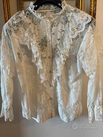 Camicia in pizzo