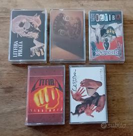 5 musicassette Litfiba