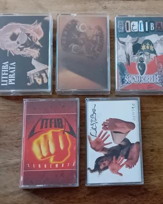 5 musicassette Litfiba