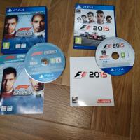 Giochi PS4 e PS5 - Formula 1 F1 2015 e F1 2019