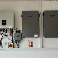 Kit 10kw accumulo litio inverter 6kw fotovoltaico