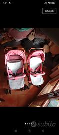 2 passeggini bimba