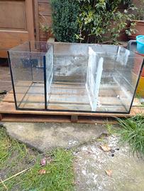 vasca in vetro per sump acquario marino