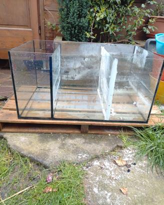 vasca in vetro per sump acquario marino