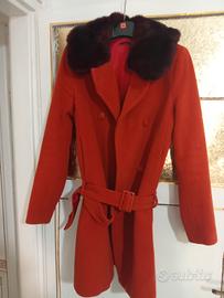 cappotto Sisley taglia M  rosso mattone  