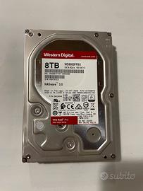 Hdd Western Digital 3.5” da 8Tb