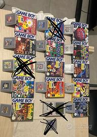 Lotto 12 Giochi game boy originali