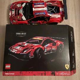 modellini lego Bugatti e Ferrari 