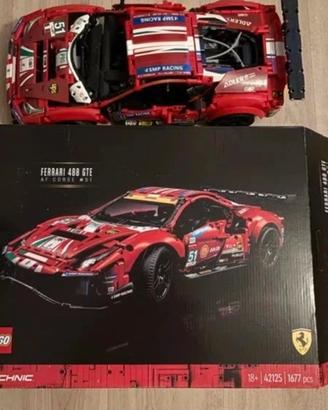 modellini lego Bugatti e Ferrari 