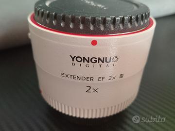 Yongnuo Extender EF 2x III per Canon