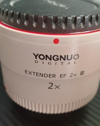 Yongnuo Extender EF 2x III per Canon