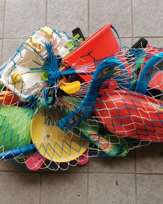 Giochi spiaggia per bambini 