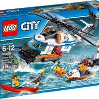 LEGO 60166 Elicottero guardia costiera - usato