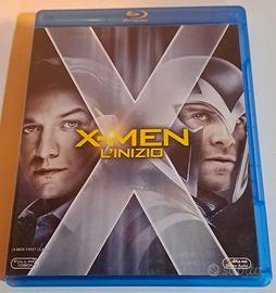 X men l’inizio blu-ray e DVD