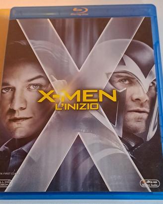 X men l’inizio blu-ray e DVD