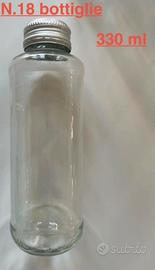 Bottiglie in vetro pulite da 330 ml cad.