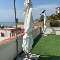 2 ombrelloni da veranda/giardino