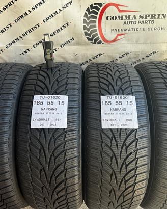4 PNEUMATICI 185/55 R15 NANKANG INVERNALI