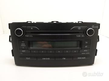AUTORADIO TOYOTA Auris 2Â° Serie 86120-02A50 (10>)