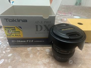 Obiettivo Tokina grandangolo AT-x Pro DX