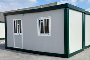 BOX Prefabbricato Ufficio Spogliatoio 4,5 x 2,5 co