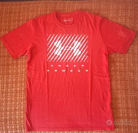 T-shirt Under Armour Rossa Taglia M Uomo