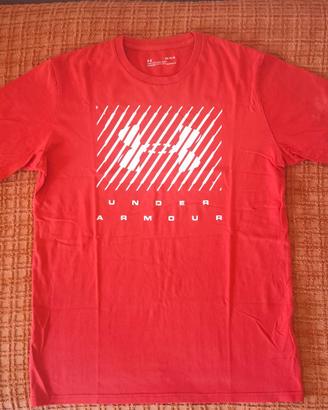 T-shirt Under Armour Rossa Taglia M Uomo