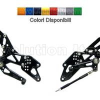 Pedane arretrate racing per YAMAHA