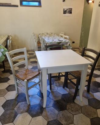 Tavoli e sedie